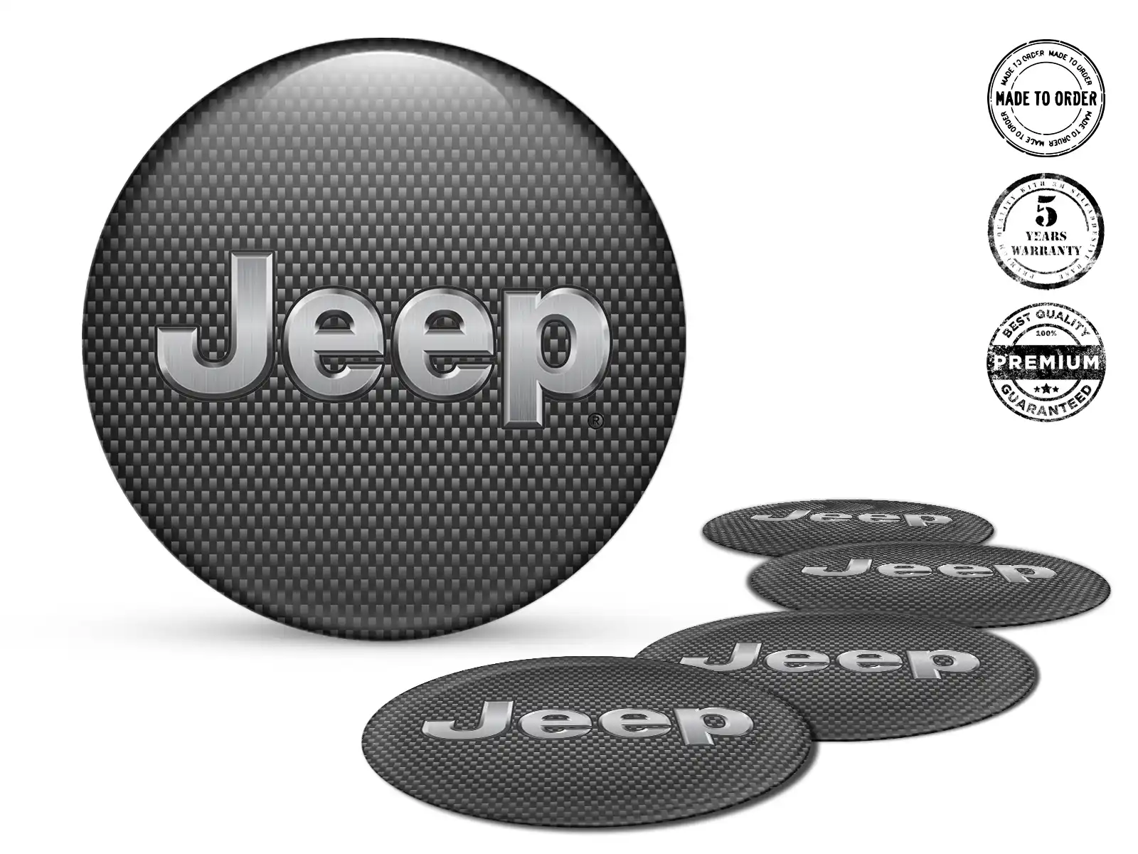 Jeep Ruota Badge Edizione Etichette Cupola Resina